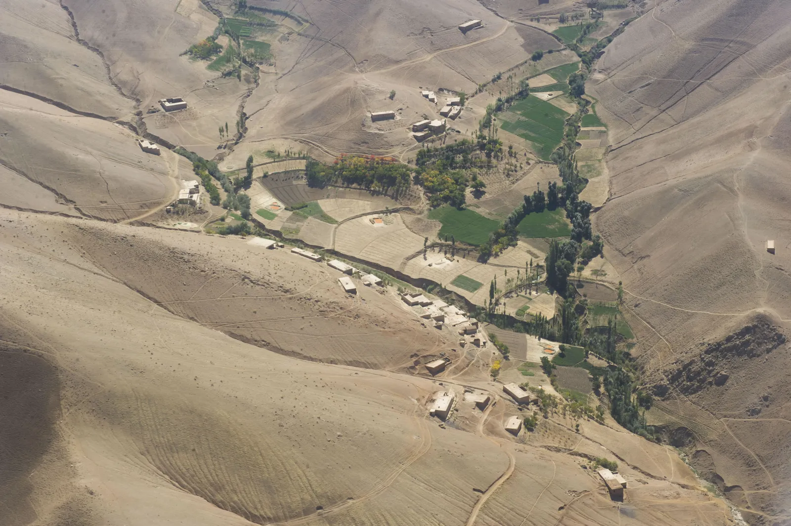 A small village in the mountains of Afghanistan.