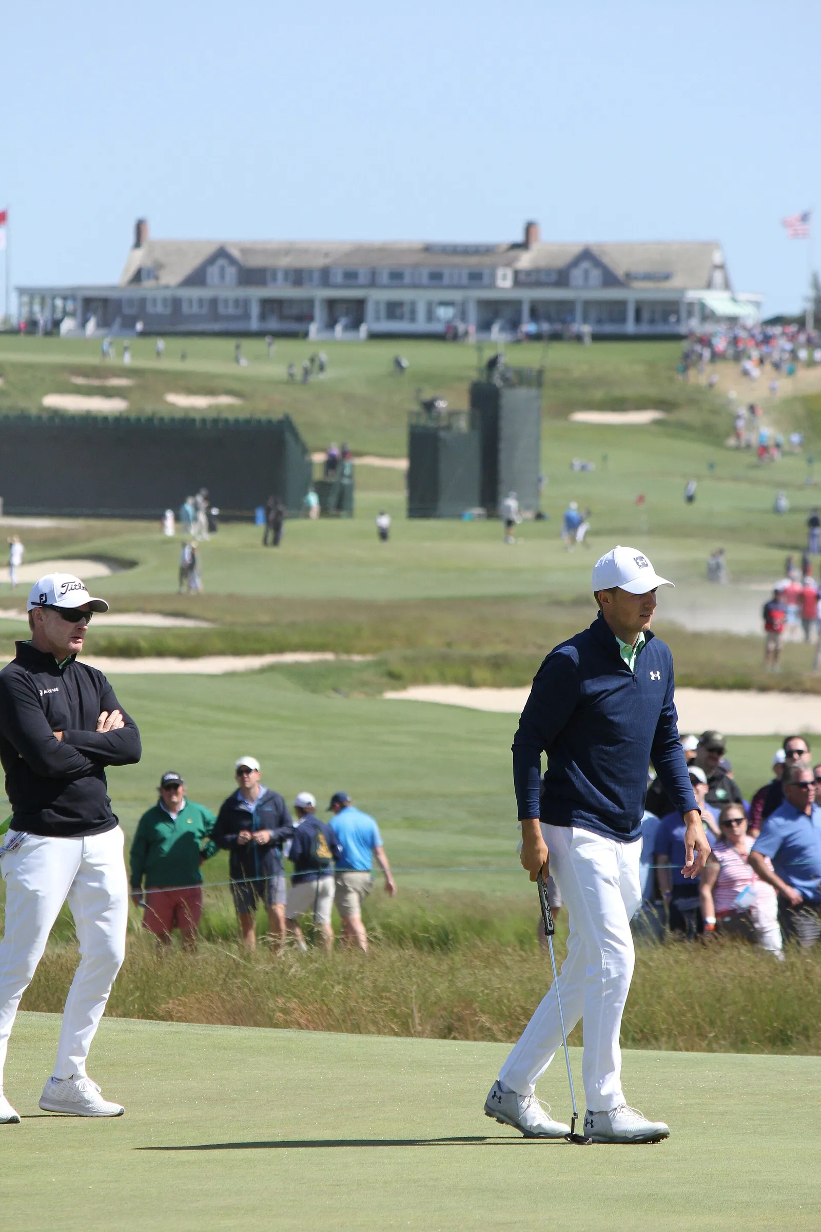 Jordan Spieth on the golf course.