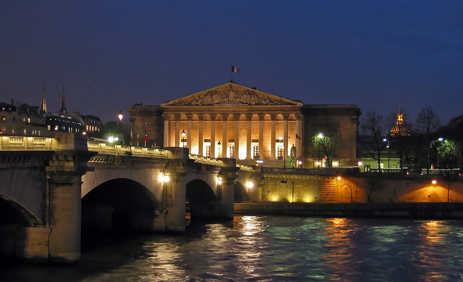 The Palais Bourbon in Paris, seat of France's National Assembly