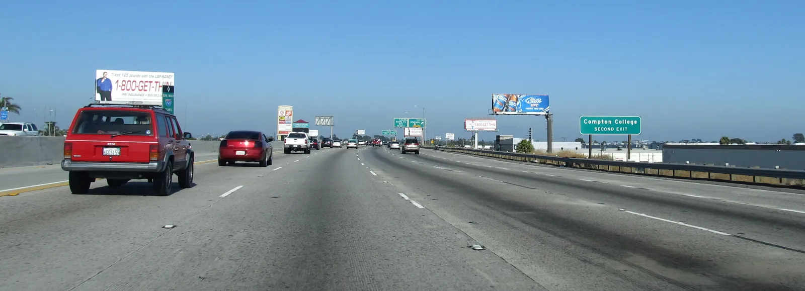 A street in Compton, California.