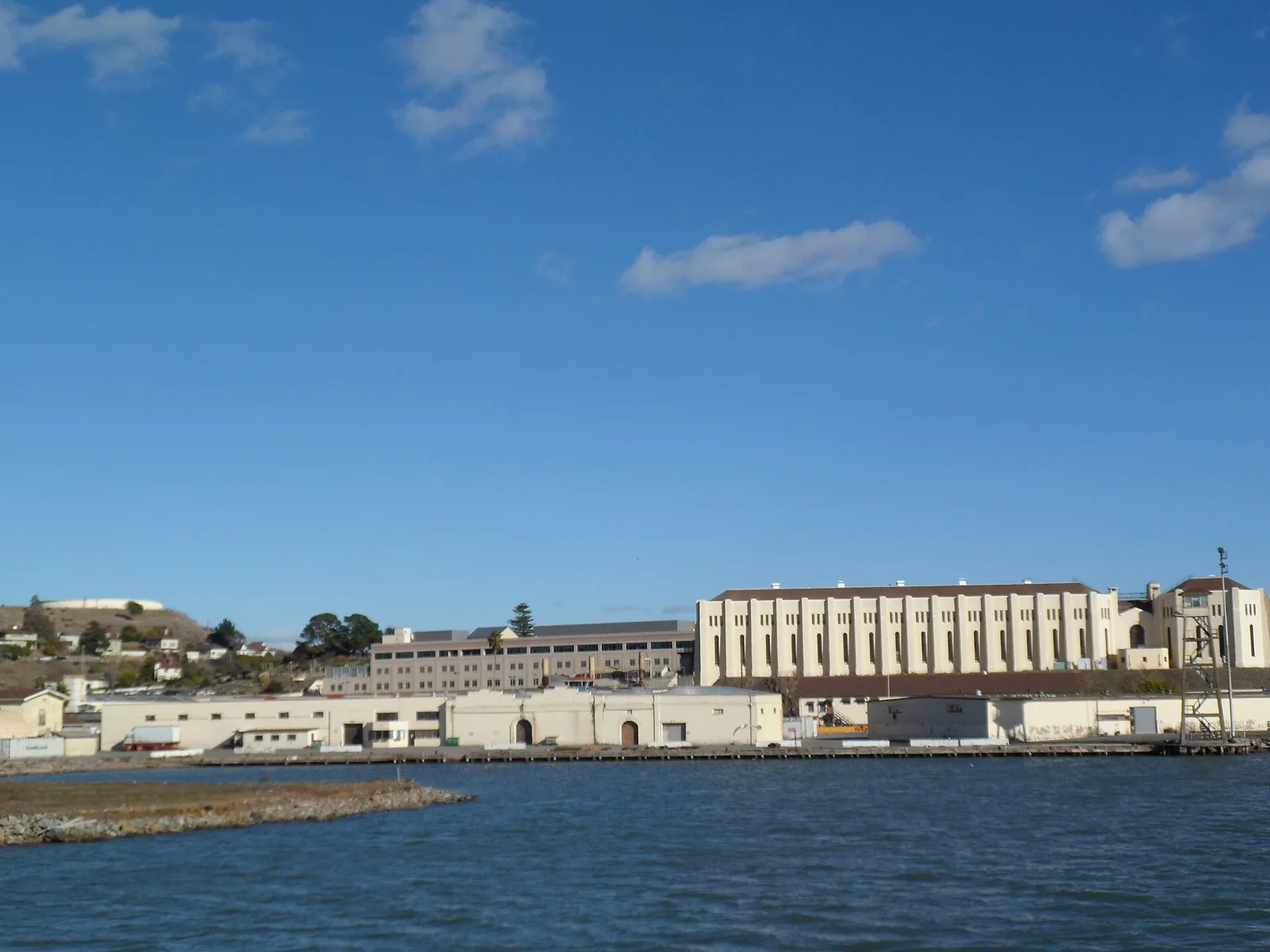 San Quentin State Prison in Marin County, California