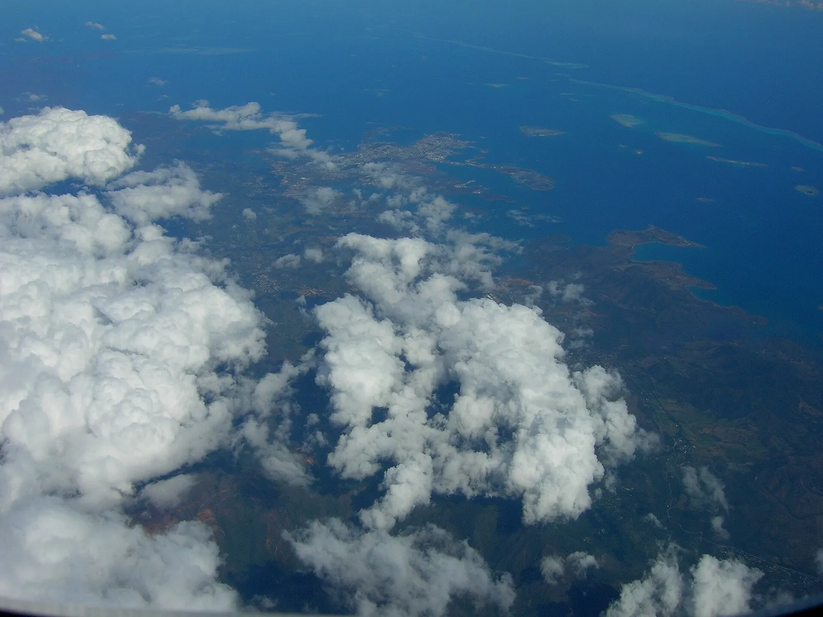 A coastal landscape near Nouméa, New Caledonia.