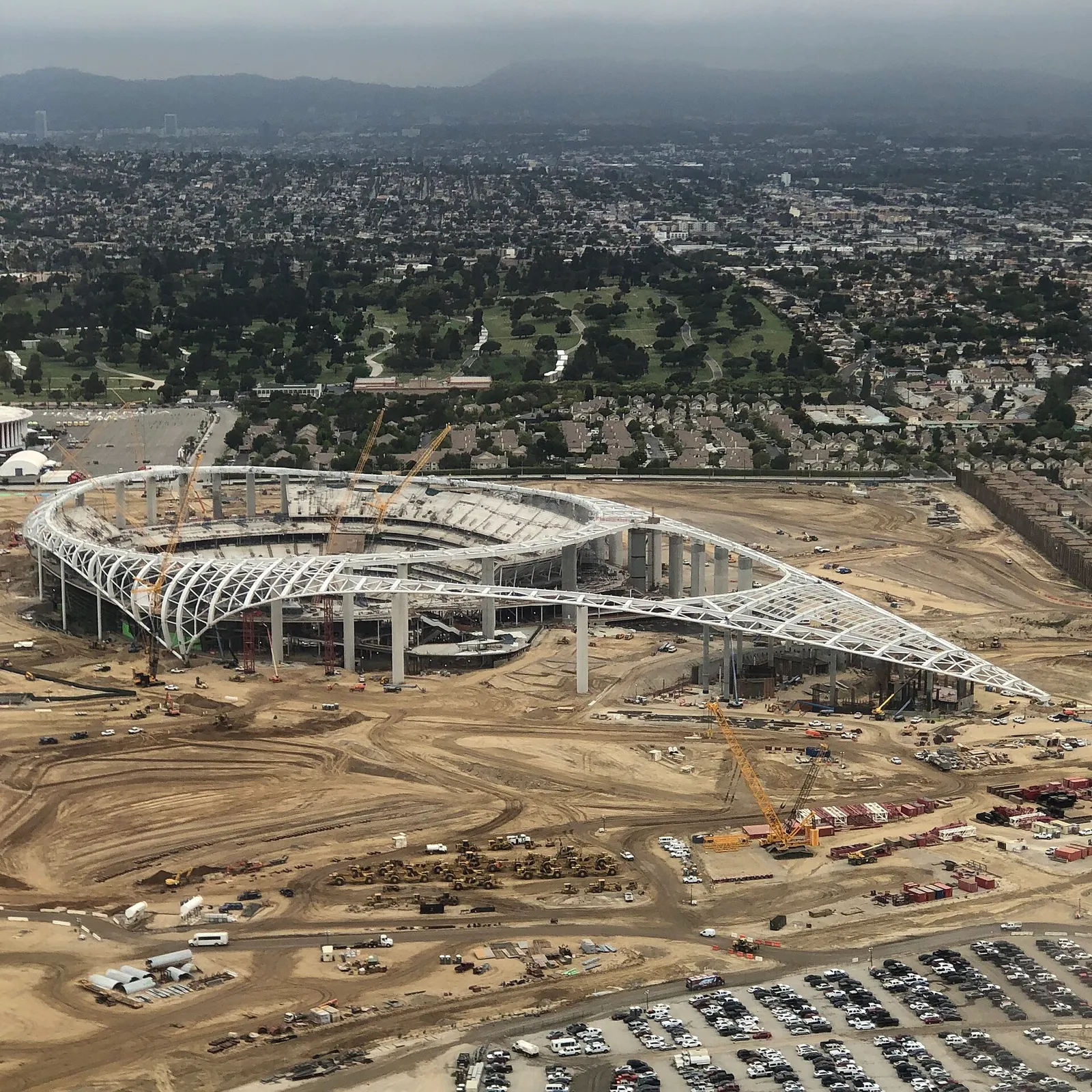 SoFi Stadium in Inglewood, a 2026 World Cup host venue.