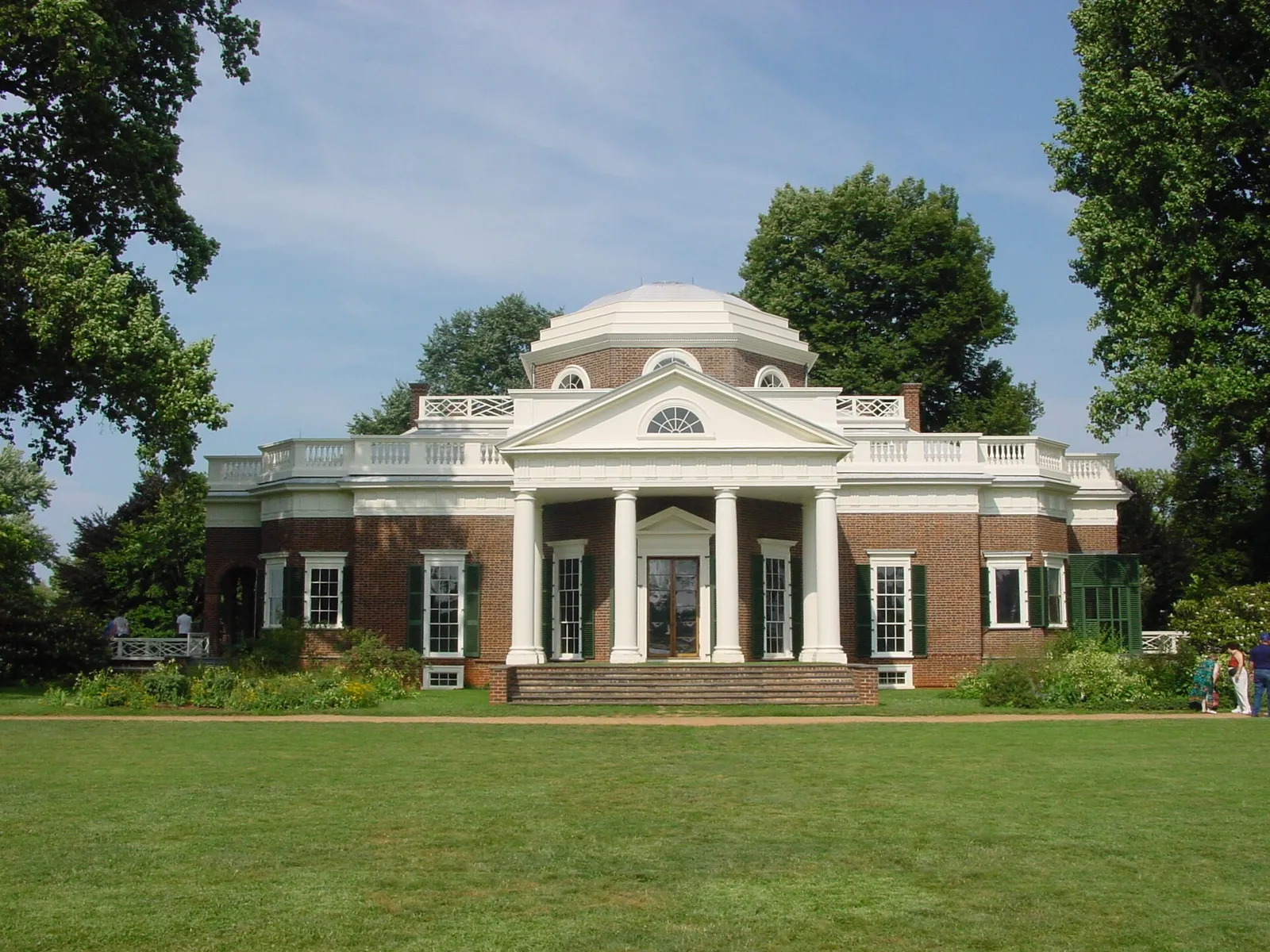 Thomas Jefferson's Monticello estate in Virginia.