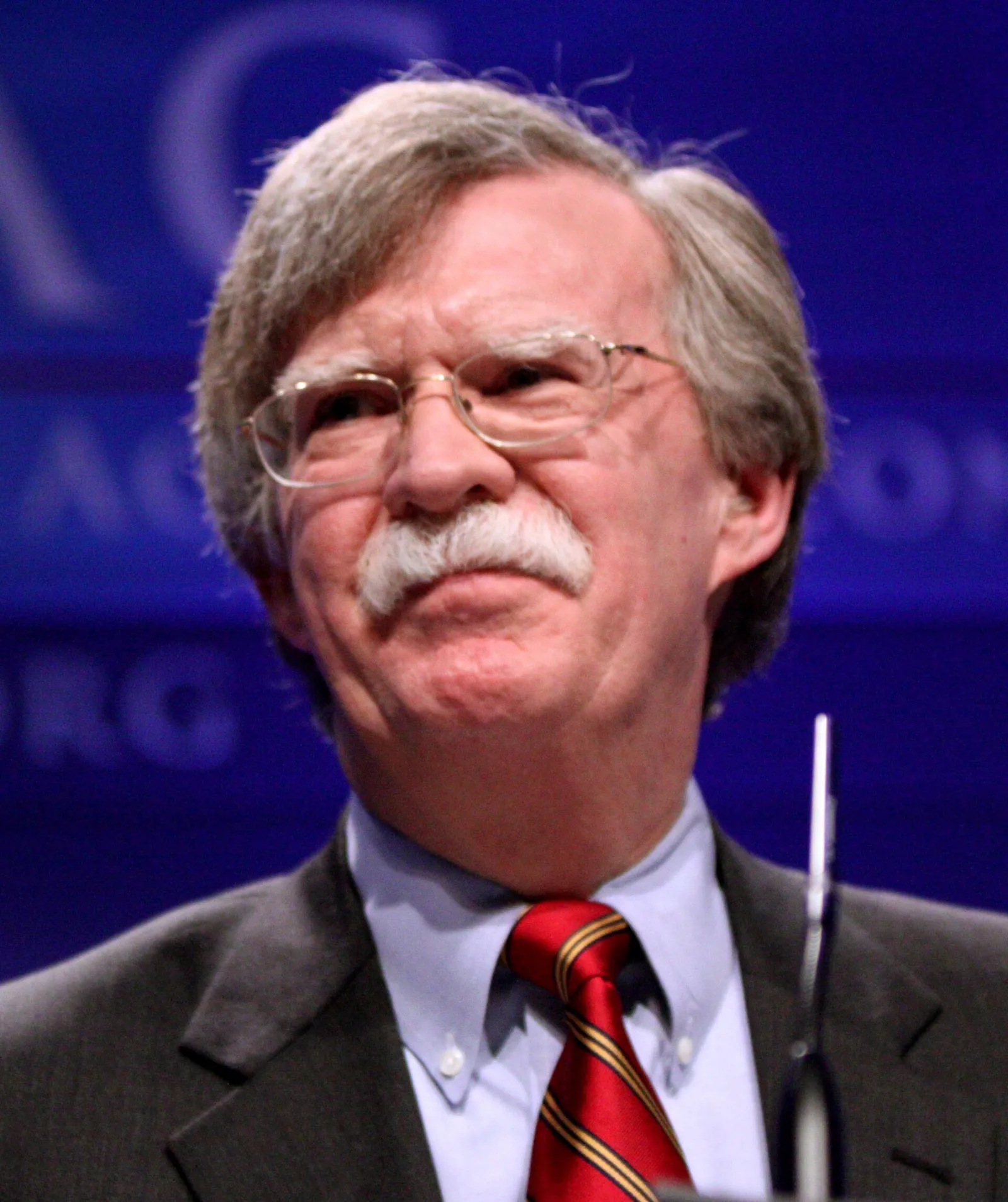 John Bolton speaking at a public event