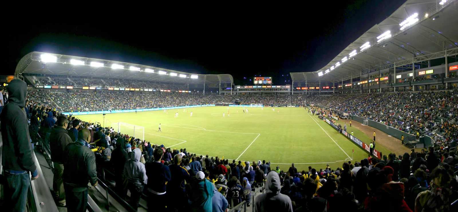 A packed soccer stadium in Los Angeles (file photo).
