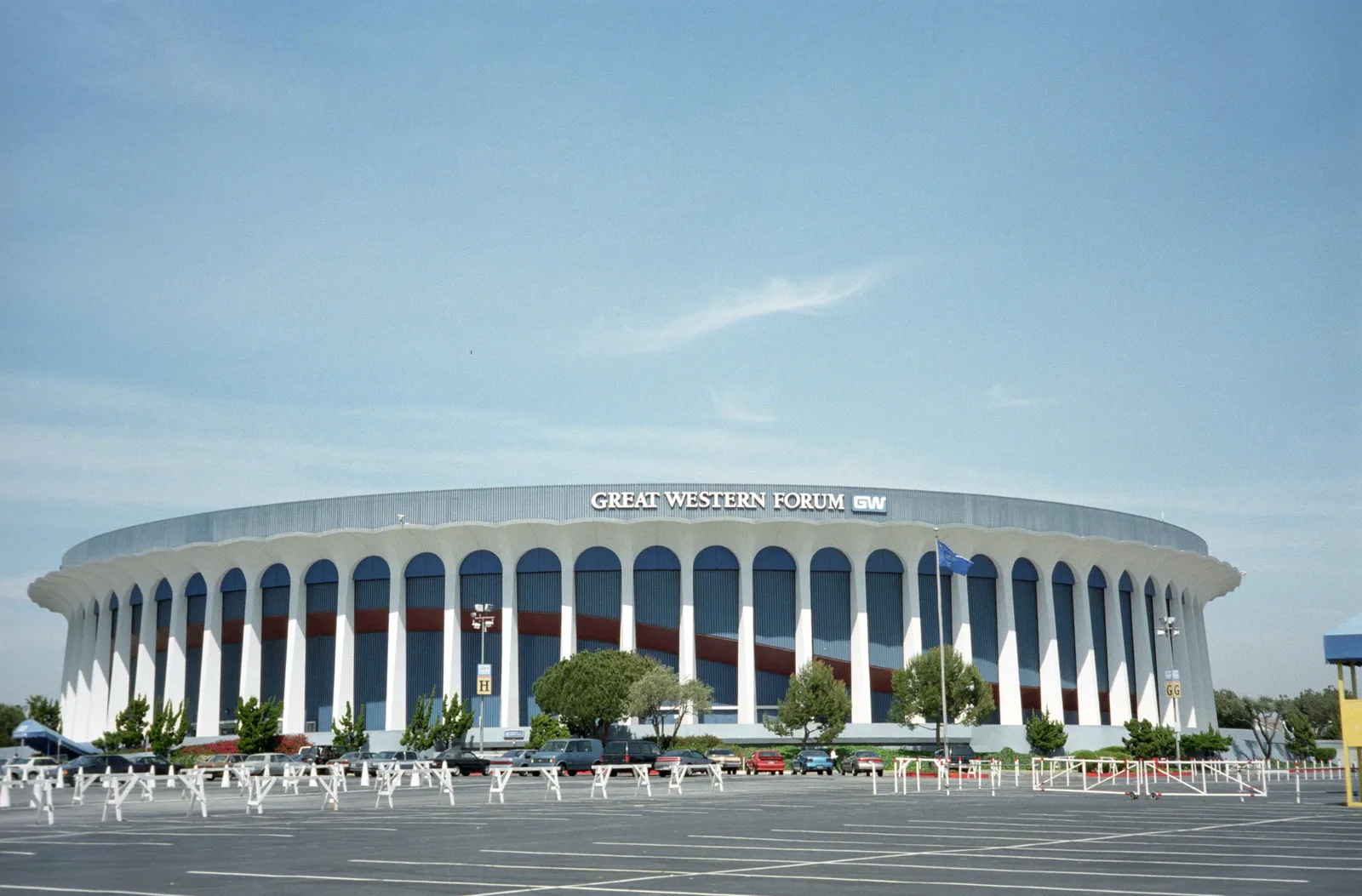 The Forum in Inglewood, now the Kia Forum.
