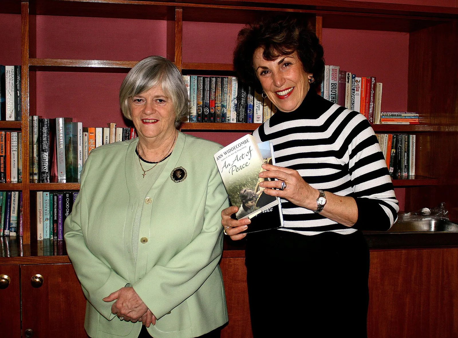 Ann Widdecombe at a public event