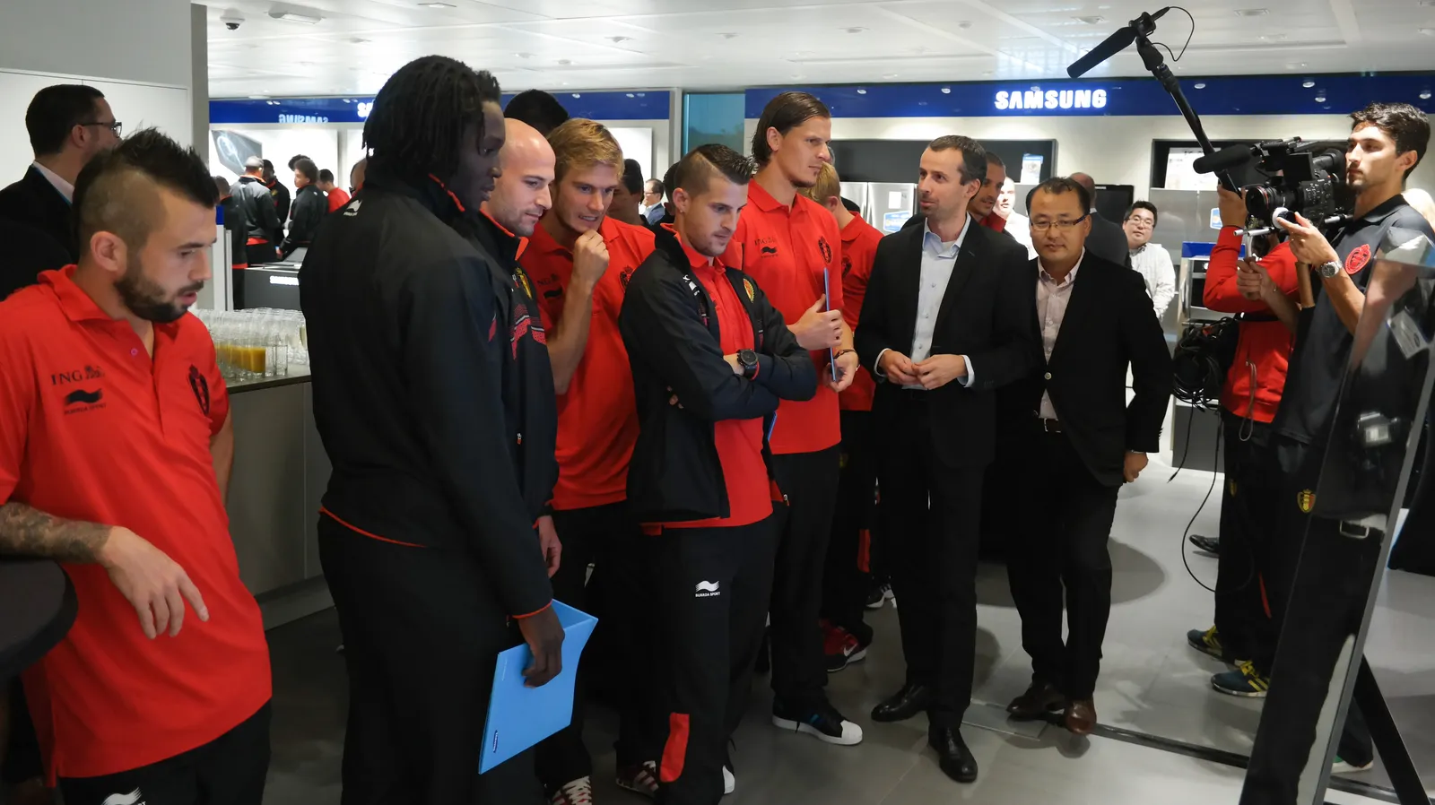 The Belgium national football team.