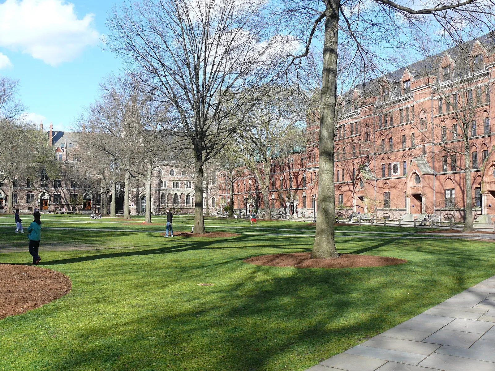 Yale University's Old Campus in New Haven, Connecticut.