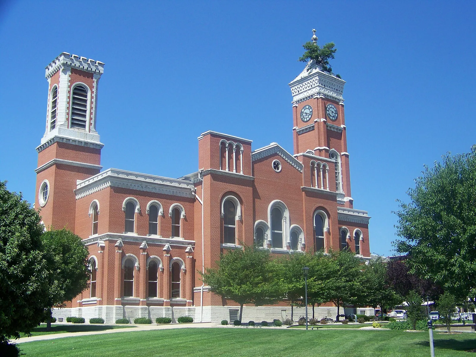 A county courthouse (file photo).