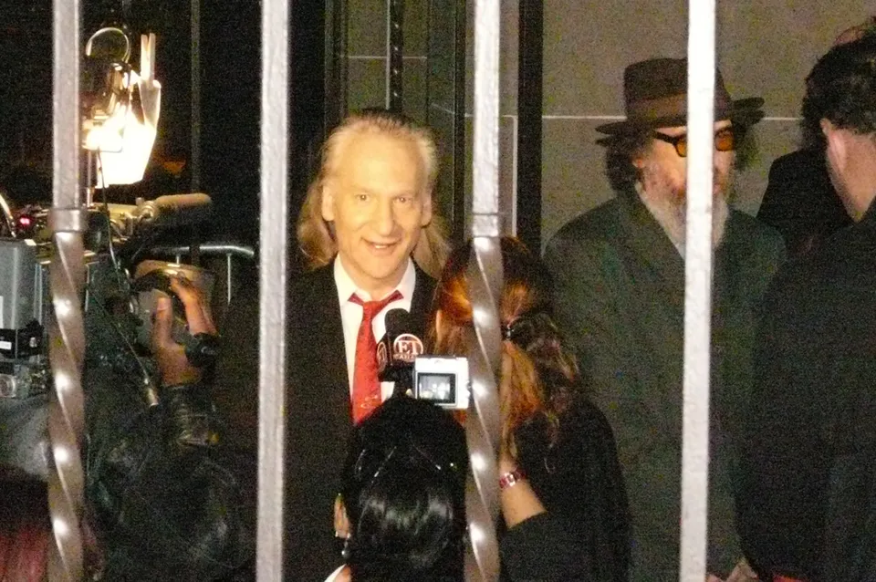 Comedian and talk-show host Bill Maher at the Toronto International Film Festival.
