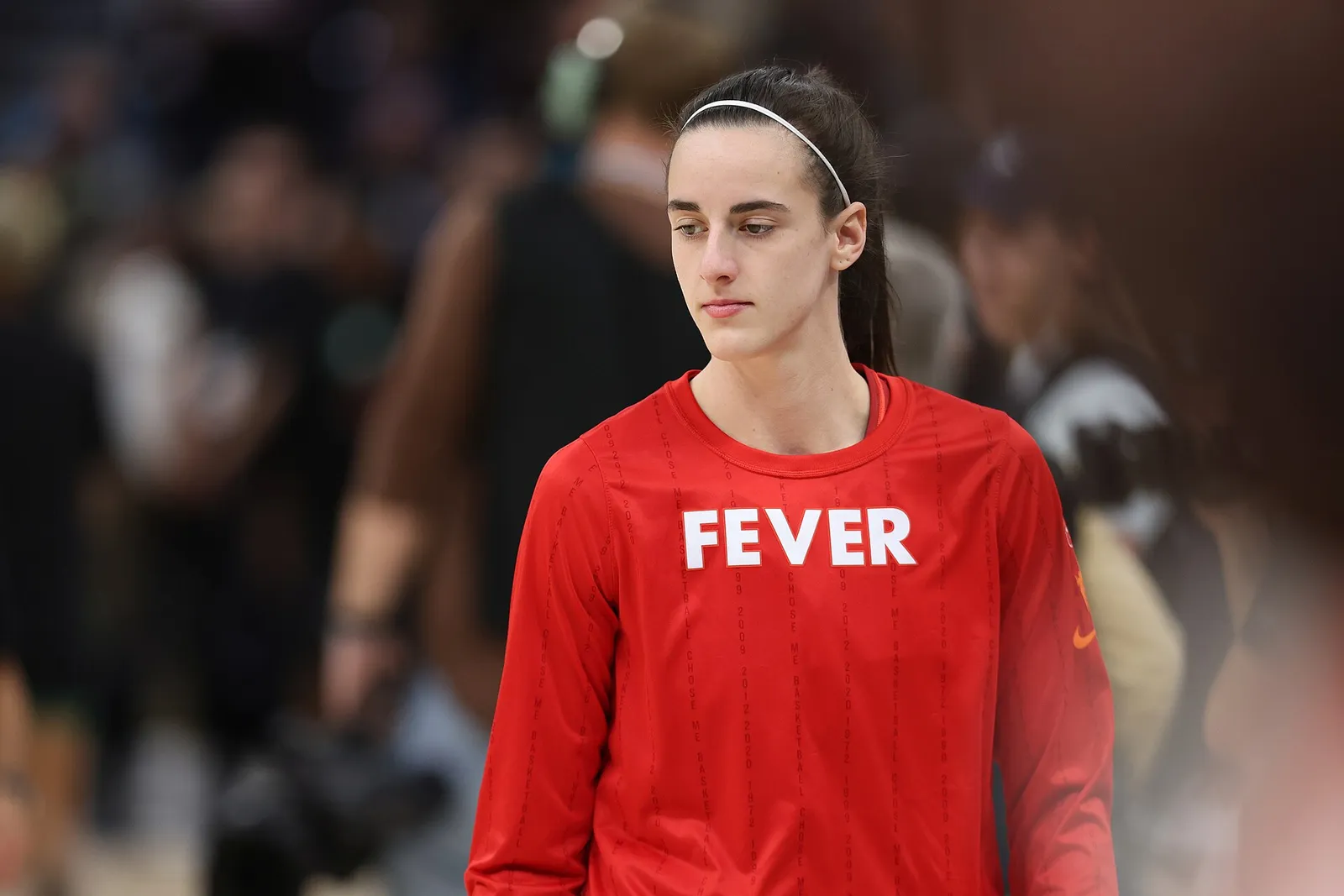 Caitlin Clark of the Indiana Fever