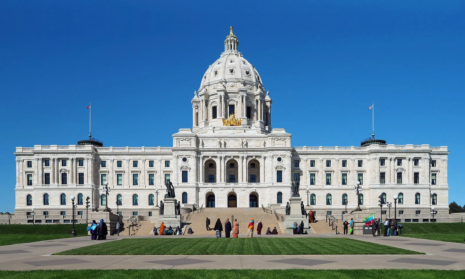 The Minnesota State Capitol in Saint Paul.
