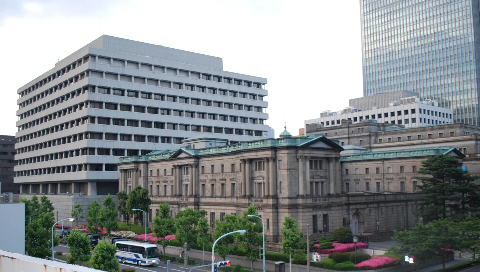 The Bank of Japan head office in Chuo, Tokyo