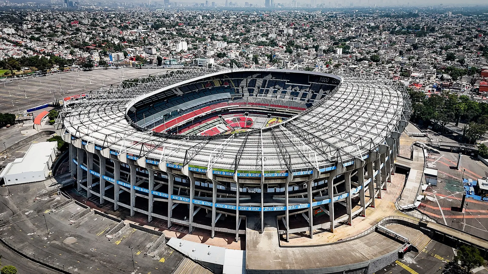 Estadio Azteca in Mexico City, home of the Mexican national team