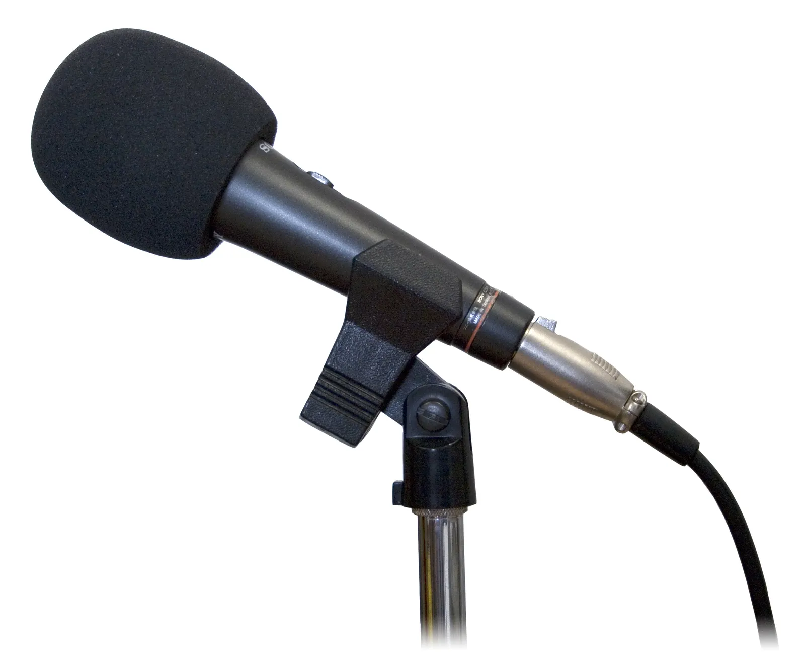 A microphone.