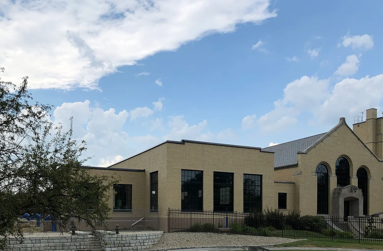 A municipal drinking water treatment plant in Findlay, Ohio